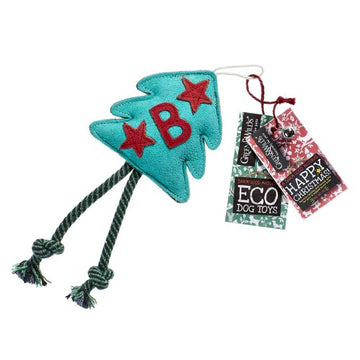 Green & Wilds Bruce the Spruce, Christmas Tree Eco Dog Toy